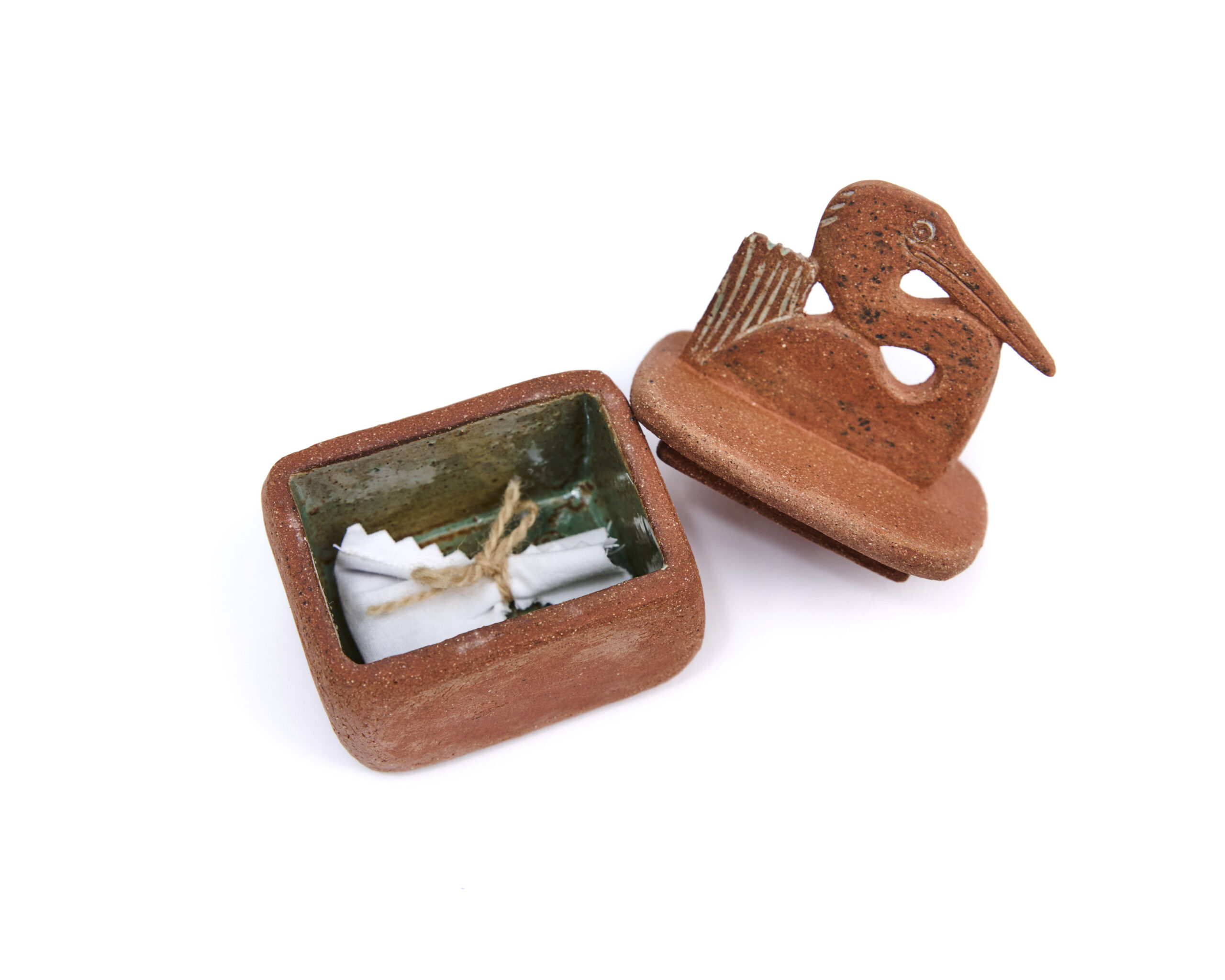 Ako Castuera: Great Heron in Grass and Solo Egret - Image 2