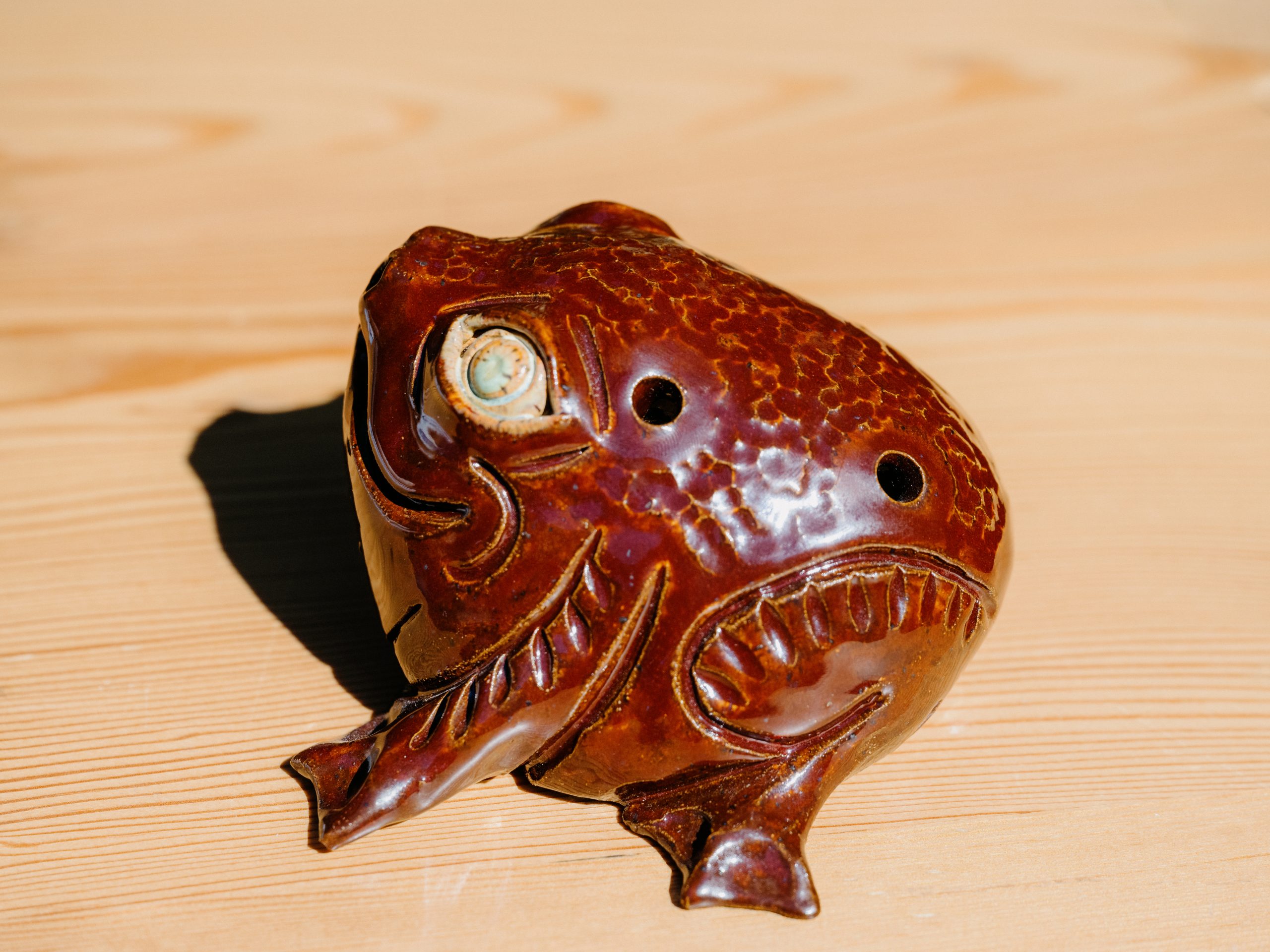 $250 End of Year Donation - Ollin Gonzalez Frog Ocarina (2)
