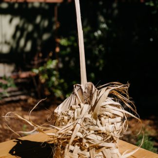 $500 of End of Year Donation + Palm Woven Wearable Sculpture by Maria Maea