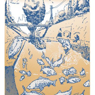 $100 End of Year Donation + Mabel Ye Limited Edition Risograph Print